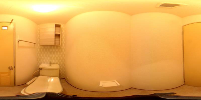 パノラマ画像トイレ