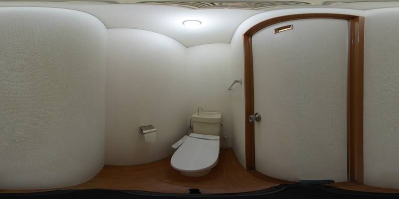 パノラマ画像トイレ