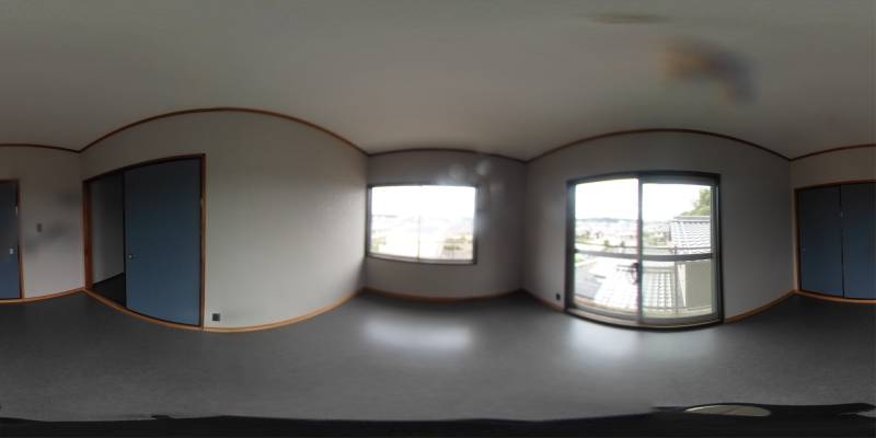 パノラマ画像洋室