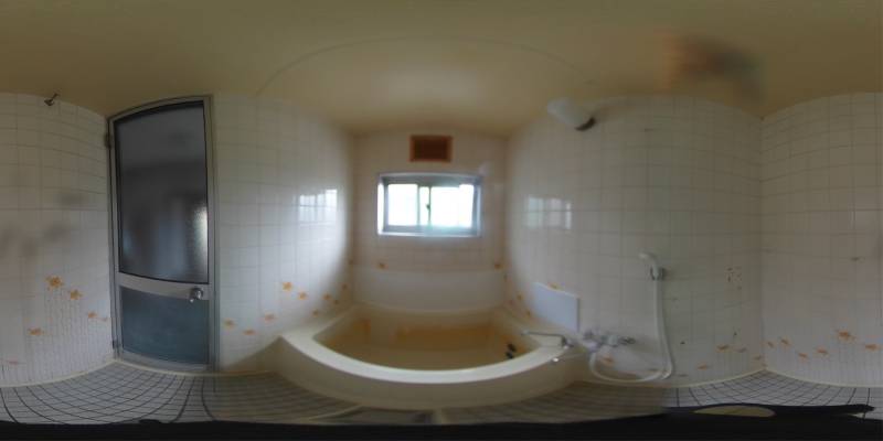 パノラマ画像バスルーム