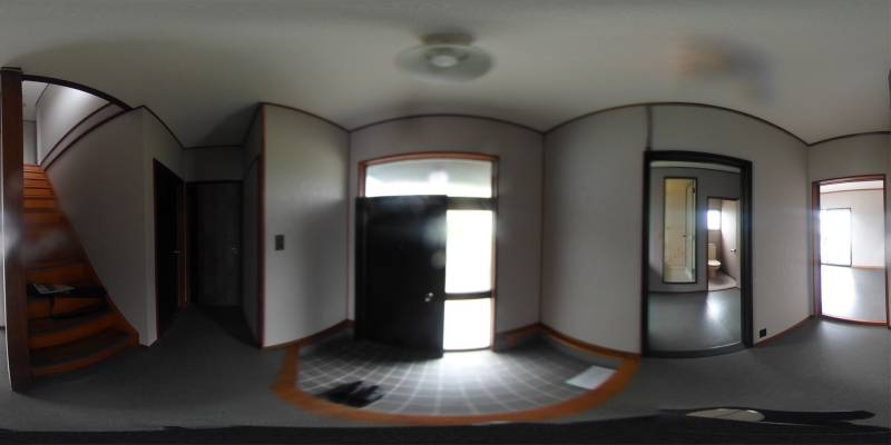 パノラマ画像玄関