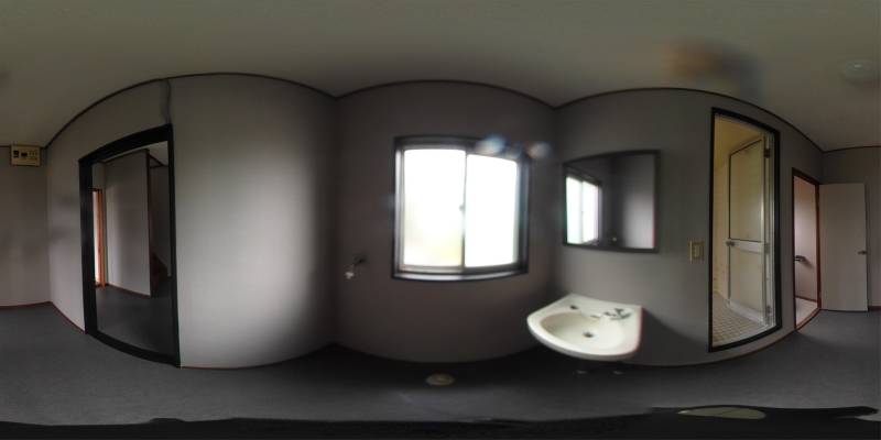 パノラマ画像洗面所