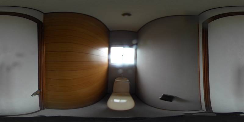 パノラマ画像トイレ