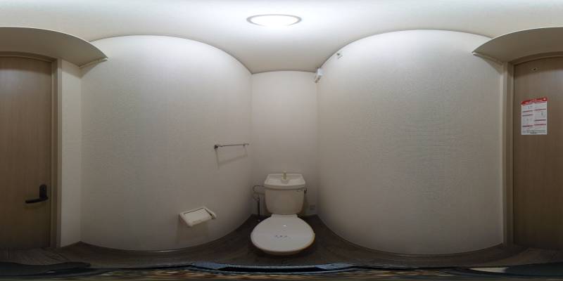 パノラマ画像トイレ