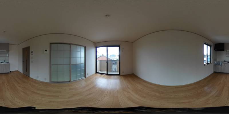 パノラマ画像リビング