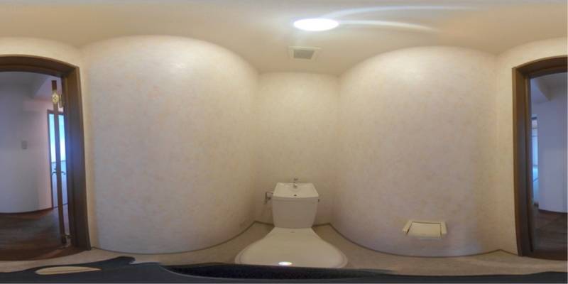 パノラマ画像トイレ