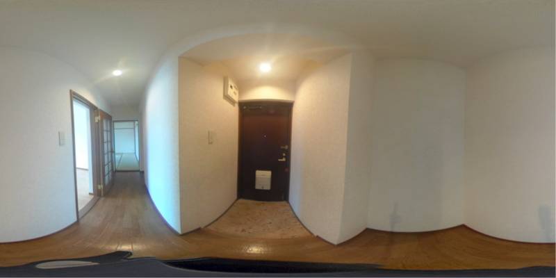 パノラマ画像玄関