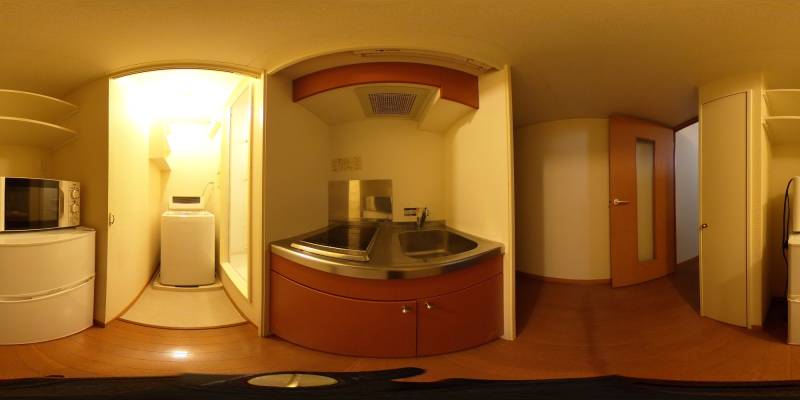 パノラマ画像キッチン