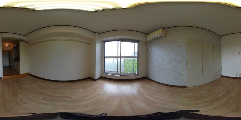 パノラマ画像洋室