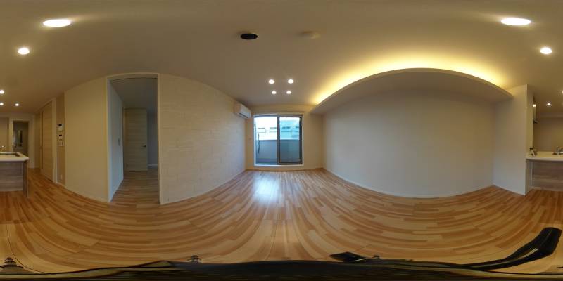 パノラマ画像洋室