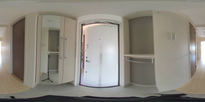 パノラマ画像玄関