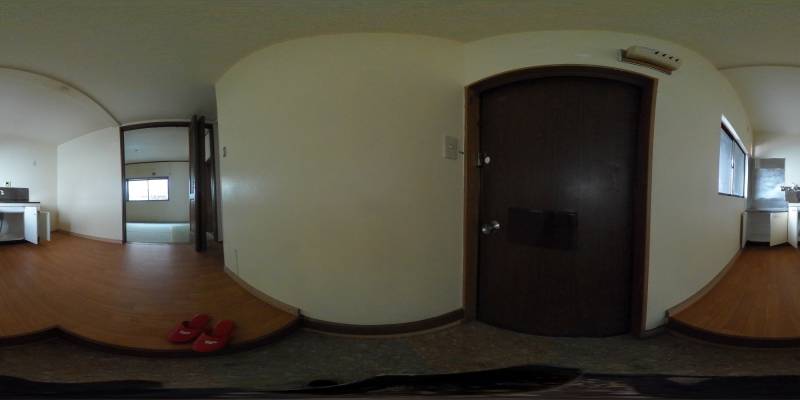 パノラマ画像玄関