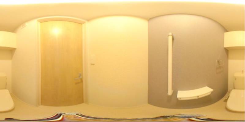 パノラマ画像トイレ