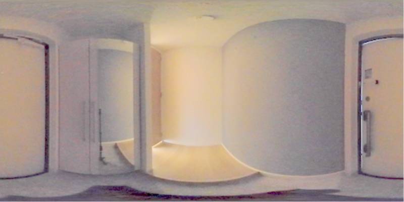 パノラマ画像玄関