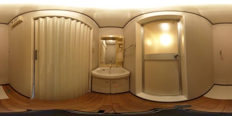 パノラマ画像洗面所