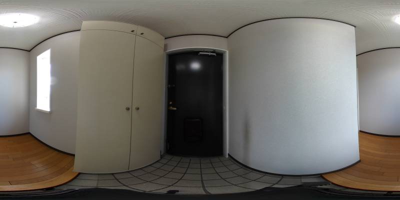 パノラマ画像玄関