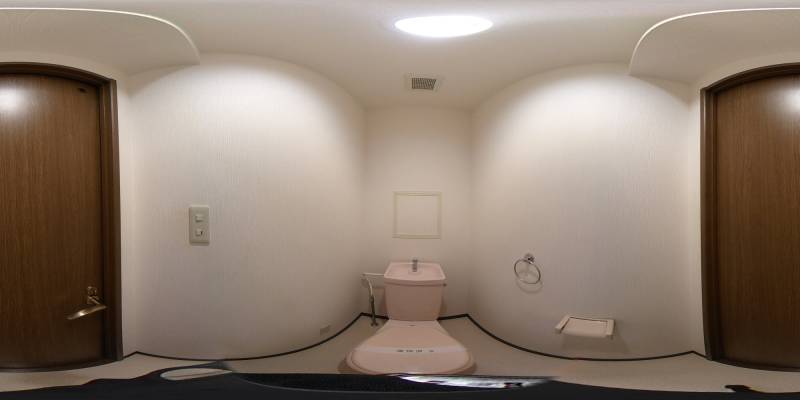 パノラマ画像トイレ