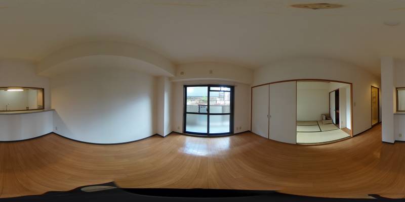 パノラマ画像リビング