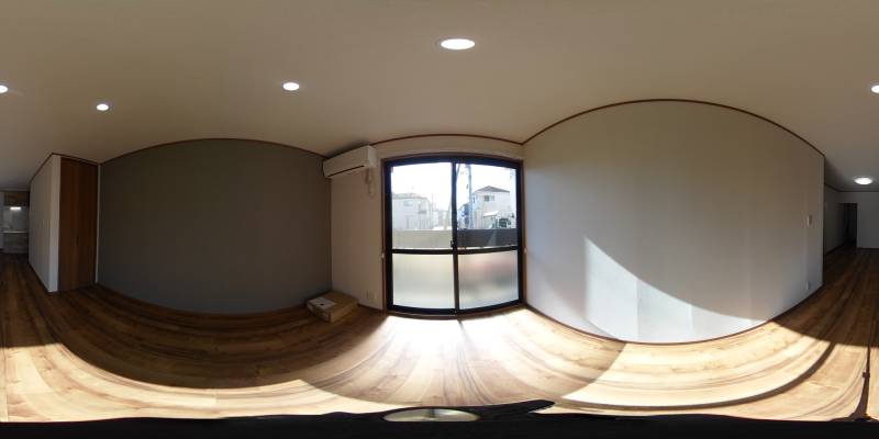 パノラマ画像リビング