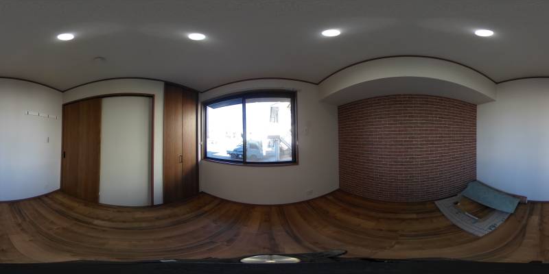 パノラマ画像洋室