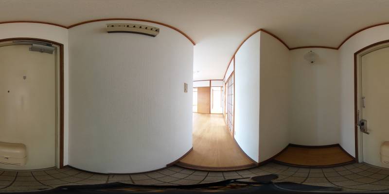 パノラマ画像玄関