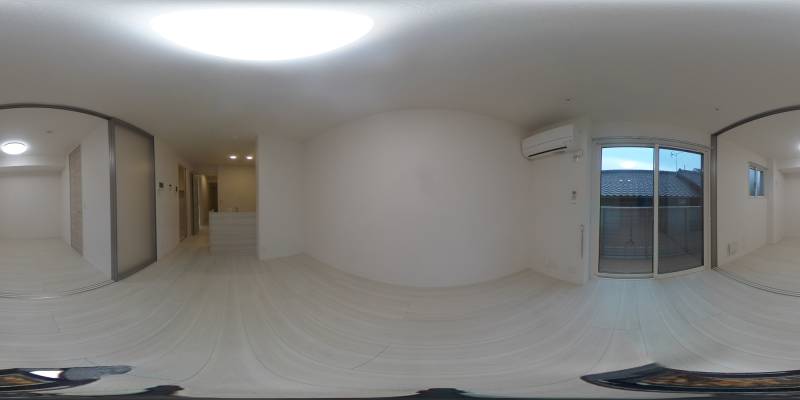 パノラマ画像リビング