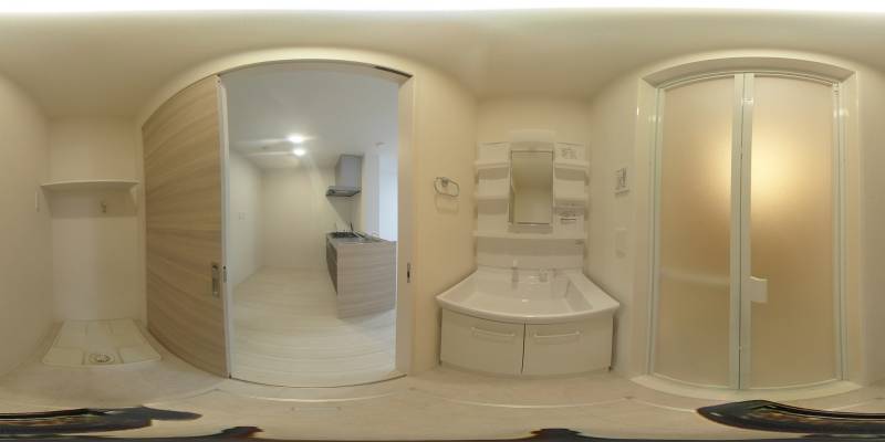 パノラマ画像洗面所