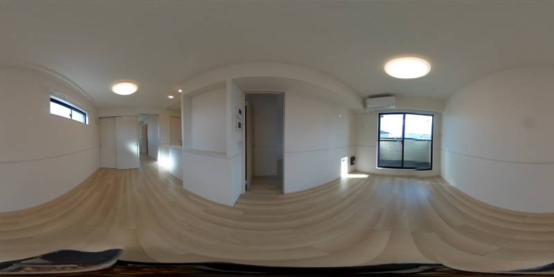 パノラマ画像リビング
