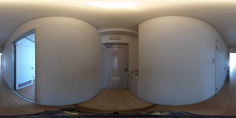 パノラマ画像玄関