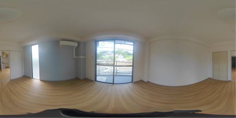 パノラマ画像洋室