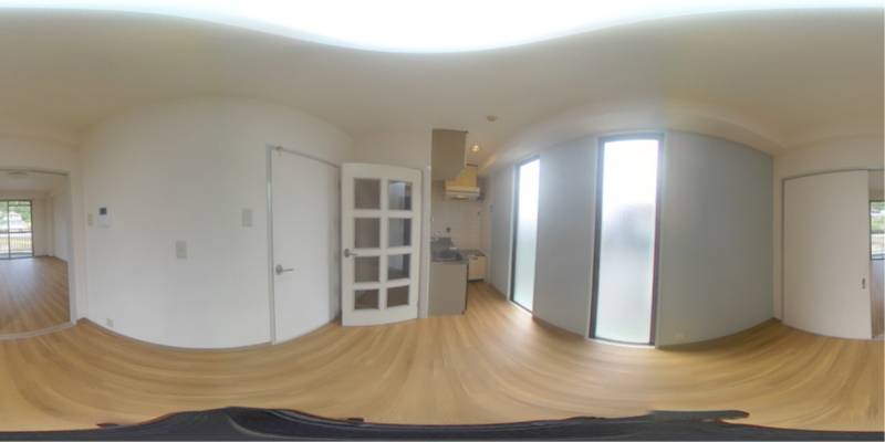 パノラマ画像ダイニング