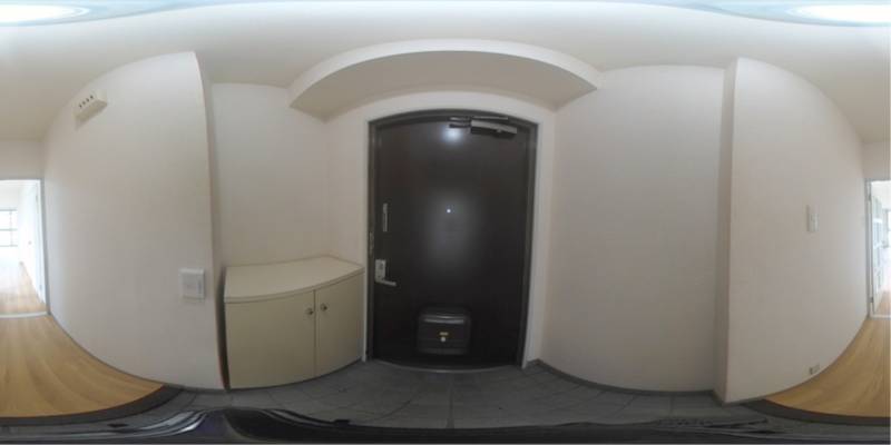 パノラマ画像玄関