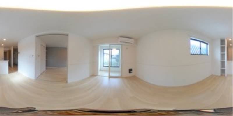 パノラマ画像リビング