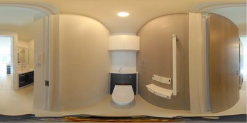 パノラマ画像トイレ