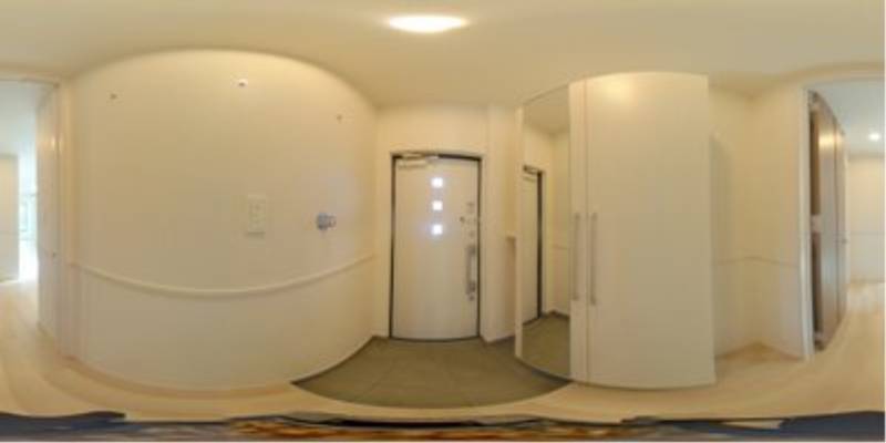 パノラマ画像玄関