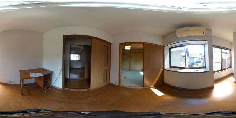 パノラマ画像洋室