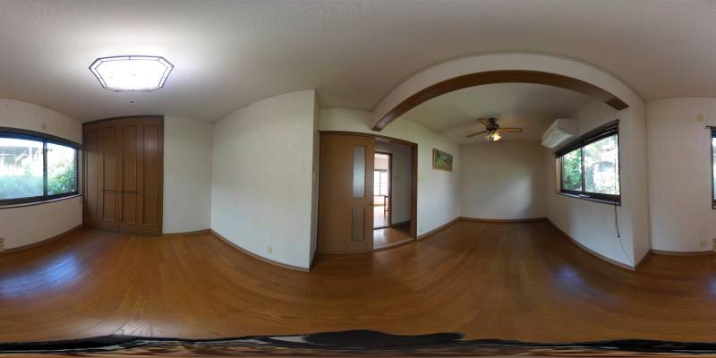 パノラマ画像洋室