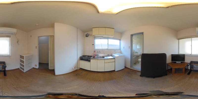 パノラマ画像リビング