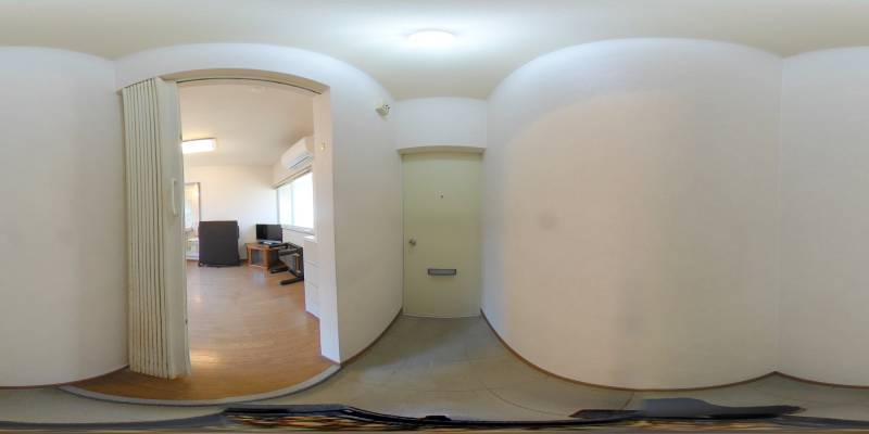 パノラマ画像玄関