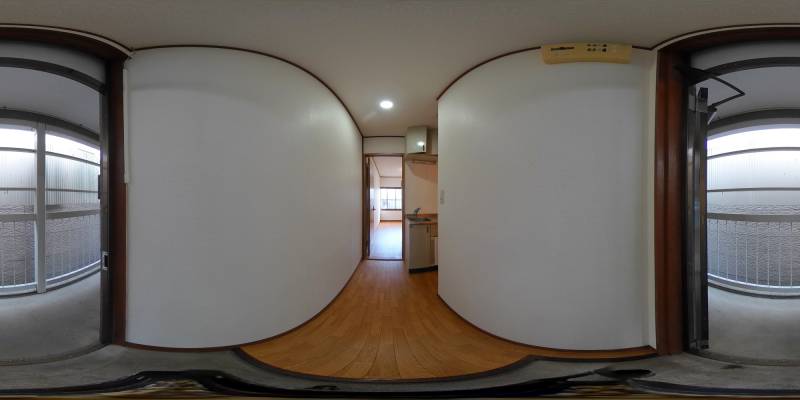 パノラマ画像玄関