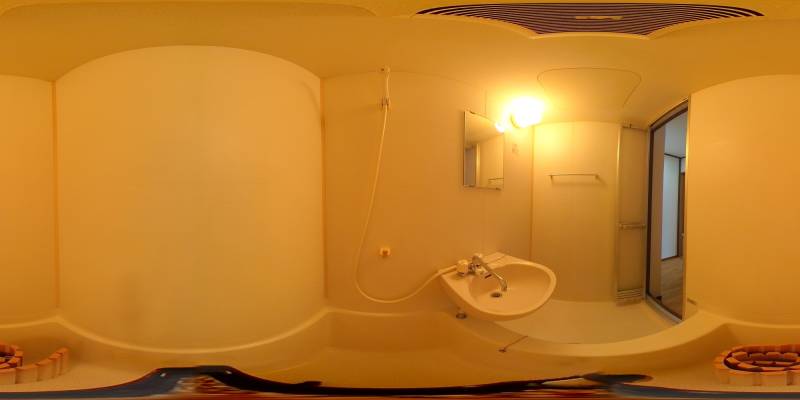 パノラマ画像バスルーム