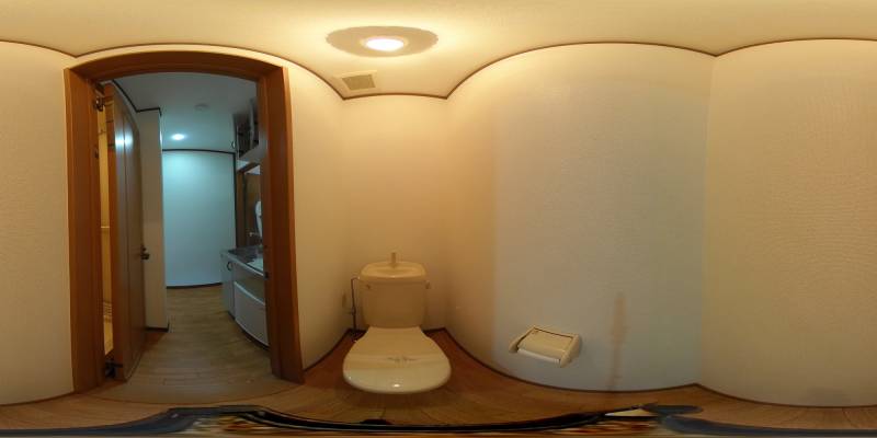 パノラマ画像トイレ