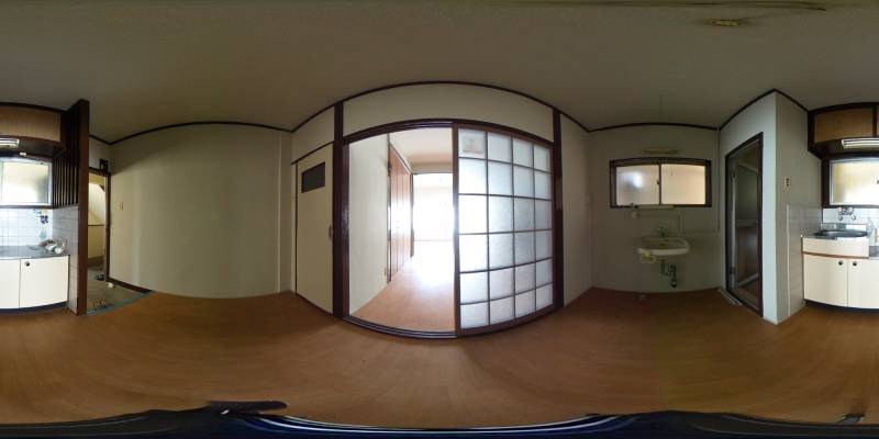 パノラマ画像キッチン