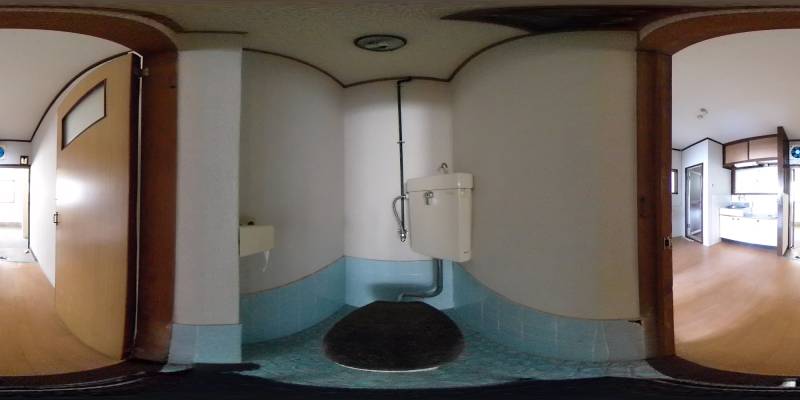 パノラマ画像トイレ