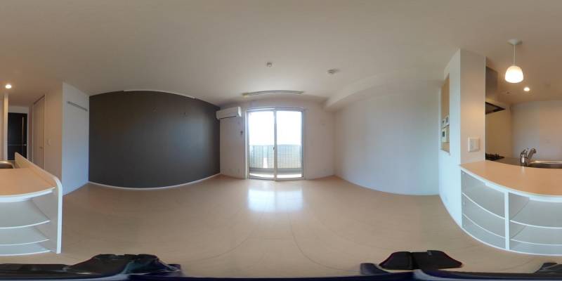 パノラマ画像リビング