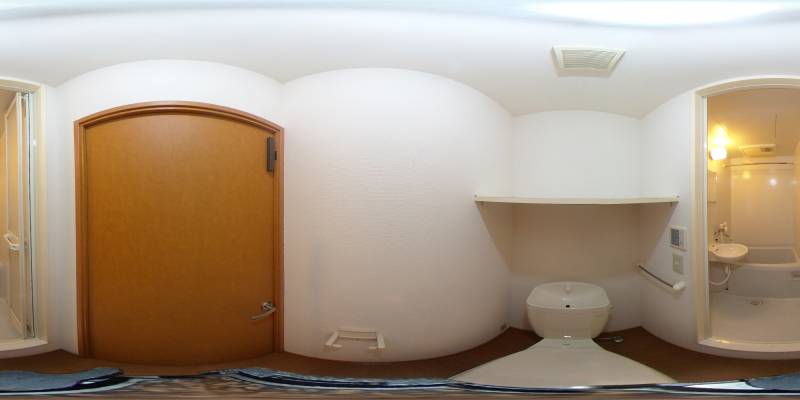 パノラマ画像トイレ