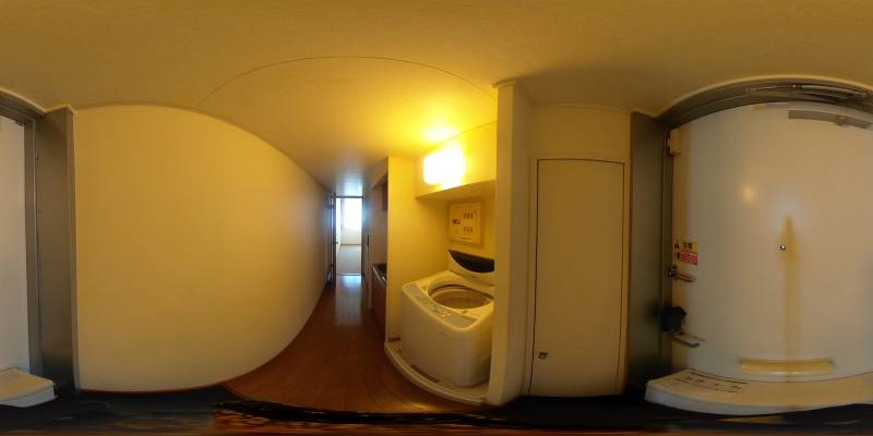 パノラマ画像玄関