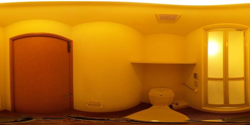 パノラマ画像トイレ