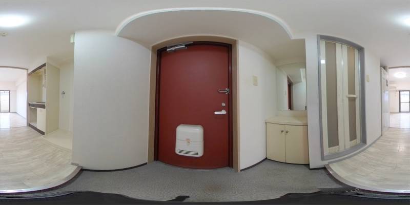 パノラマ画像玄関