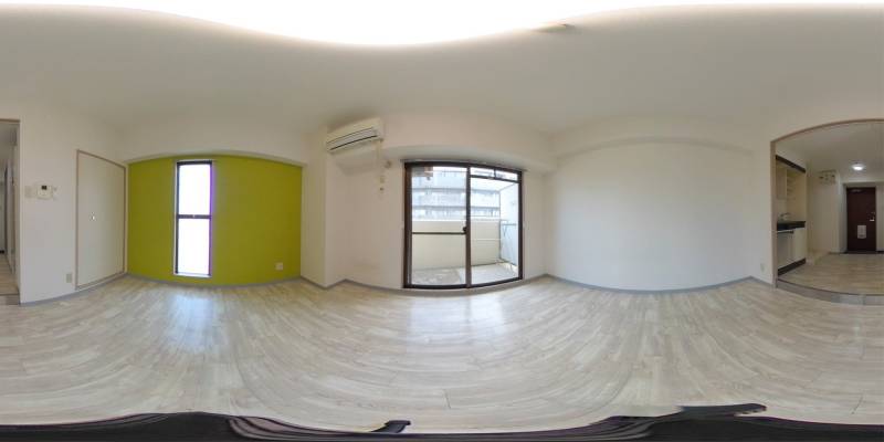 パノラマ画像洋室